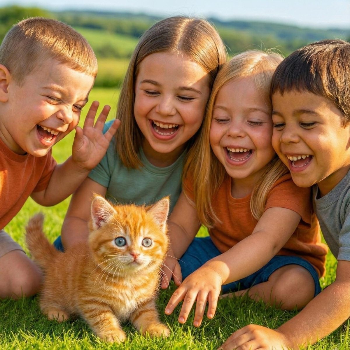 Realistic Interactive Orange Tabby Robot Kitten – Walking & Meowing Electronic Pet Toy - Image 8