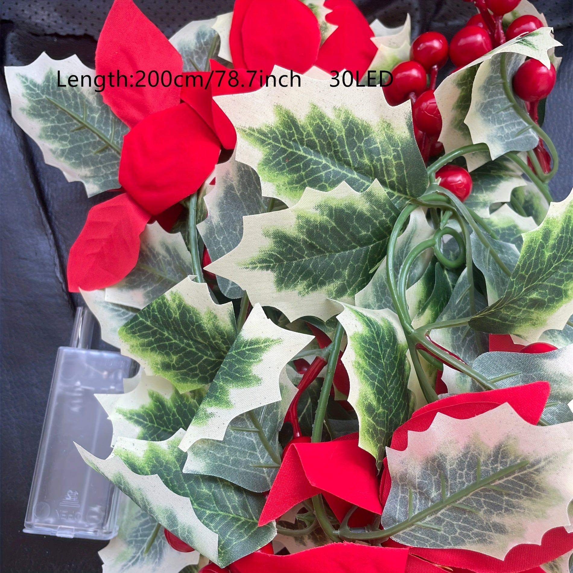 GlamBloom - Illuminazione a vite con 30 LED a forma di fiore