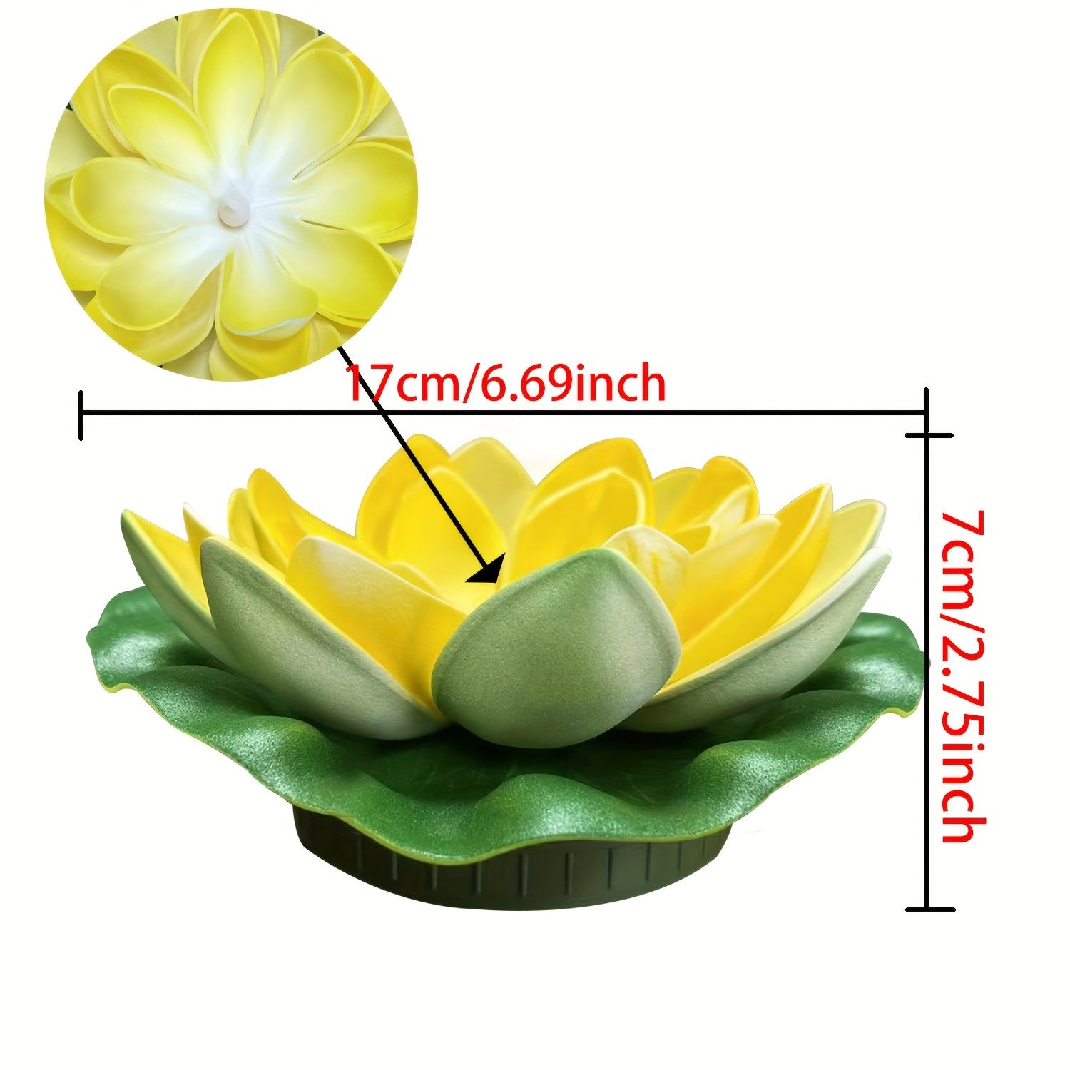 SolarLily - Lanterna Solare LED a Forma di Loto Decorativa in 3 Colori