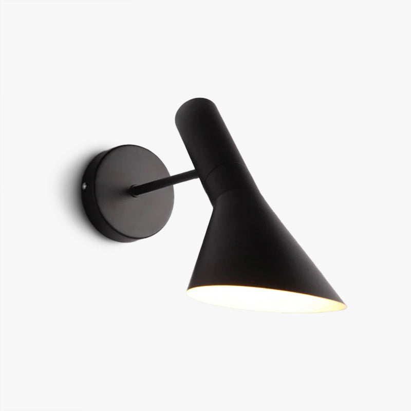 Brady Modern LED Wall Lamp Indoor Rotating Dining/Living Room Black