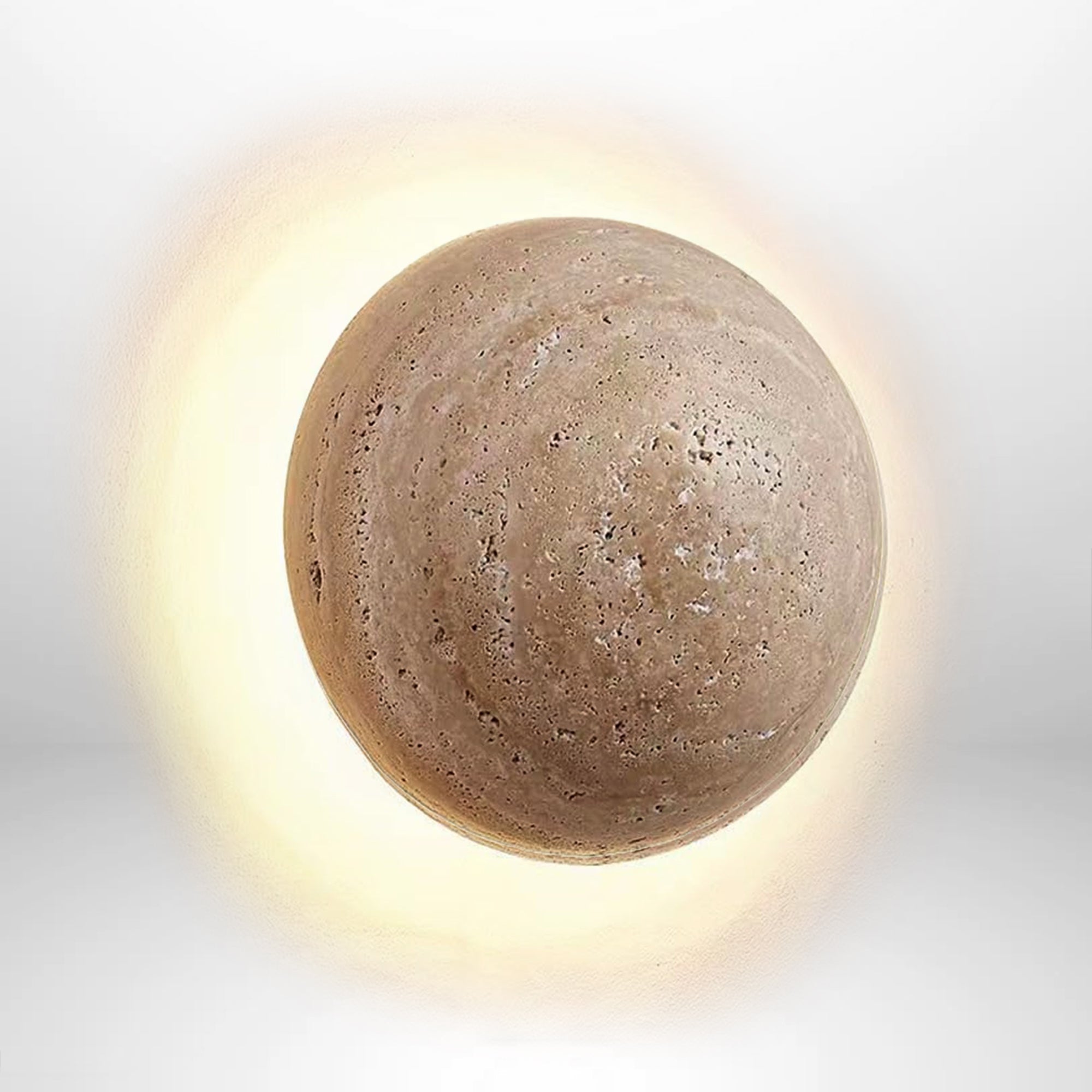 Anais Stone Lamp - Spherical Wall Lamp
