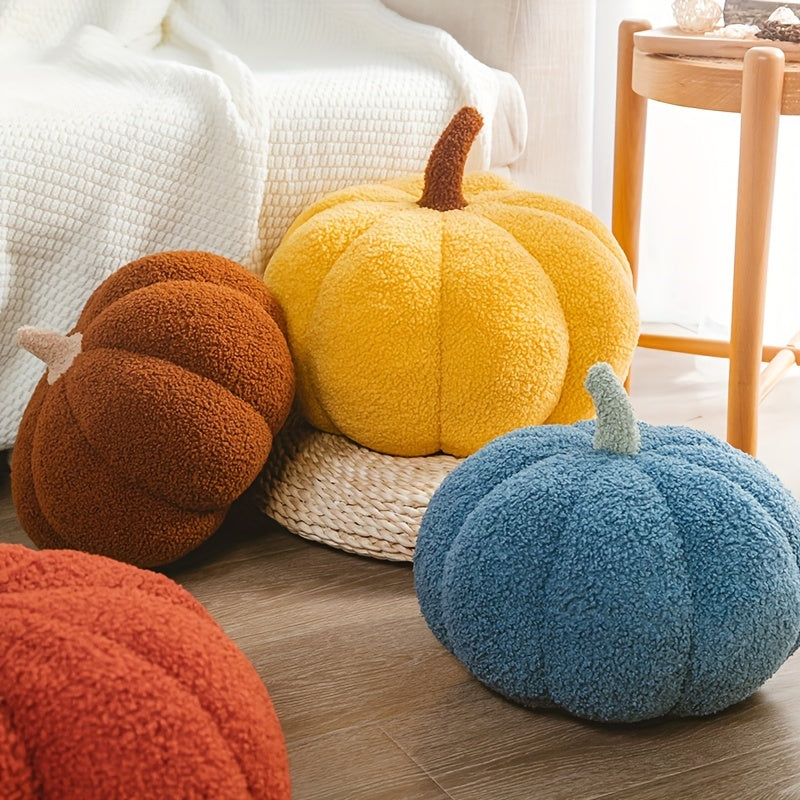 Cuscino Zucca Accogliente - Decorazione Morbida e Colorata per Halloween e Feste