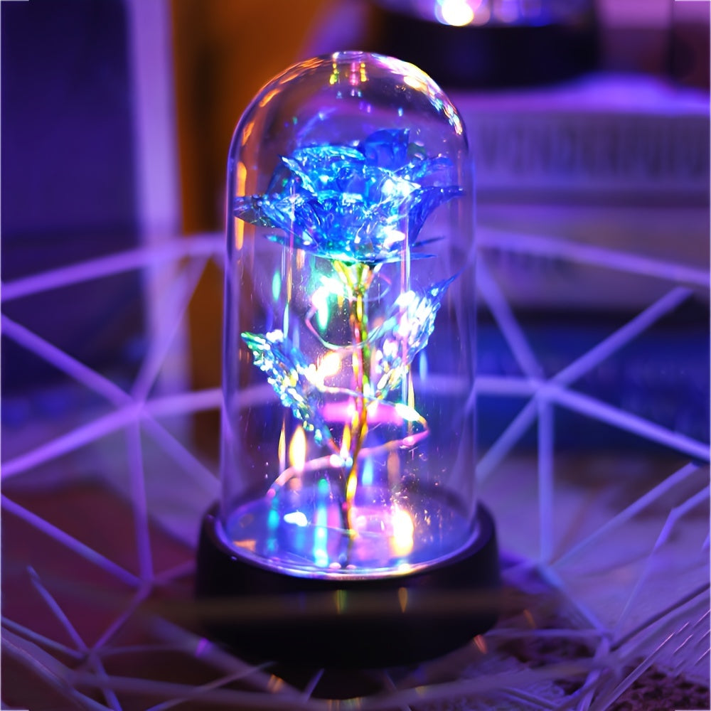 GoldenRose - Elegante Rozenbloem Lamp voor Cadeaus en Decoratie
