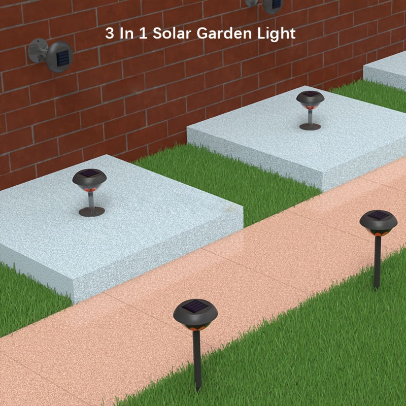 LumiLuxe - Solar-Powered LED Garden Lighting