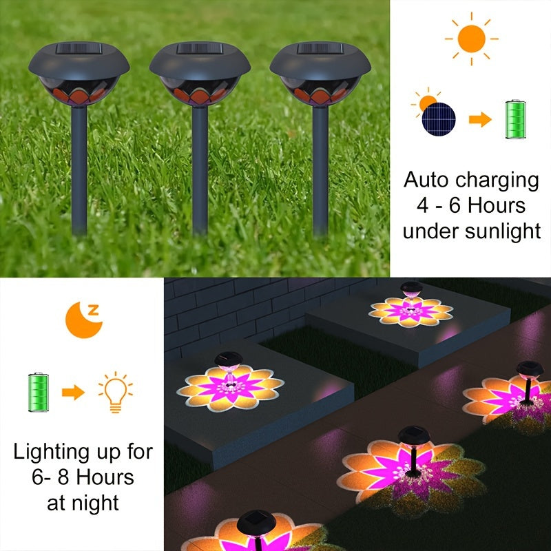 LumiLuxe - Solar-Powered LED Garden Lighting