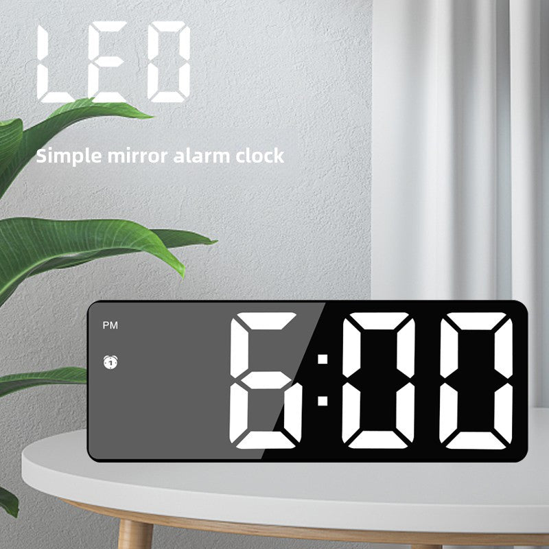 LumiClock - Sveglia LED moderna con visualizzazione di data e temperatura