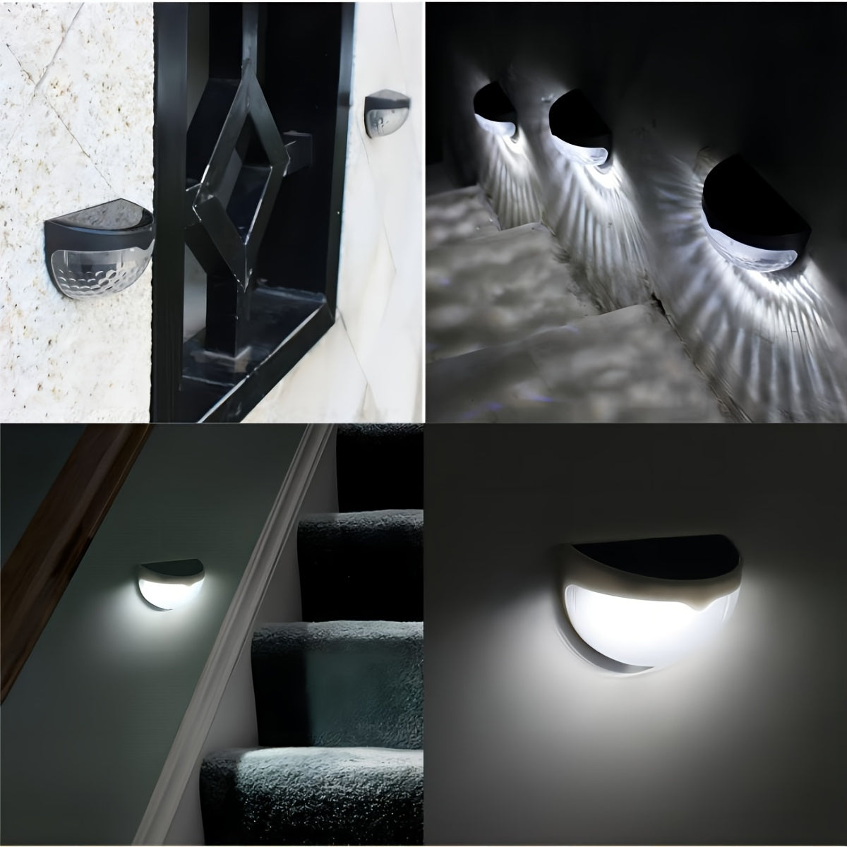 SolarFence - Illuminazione per Recinzione Solare da Esterno, Impermeabile e Decorativa