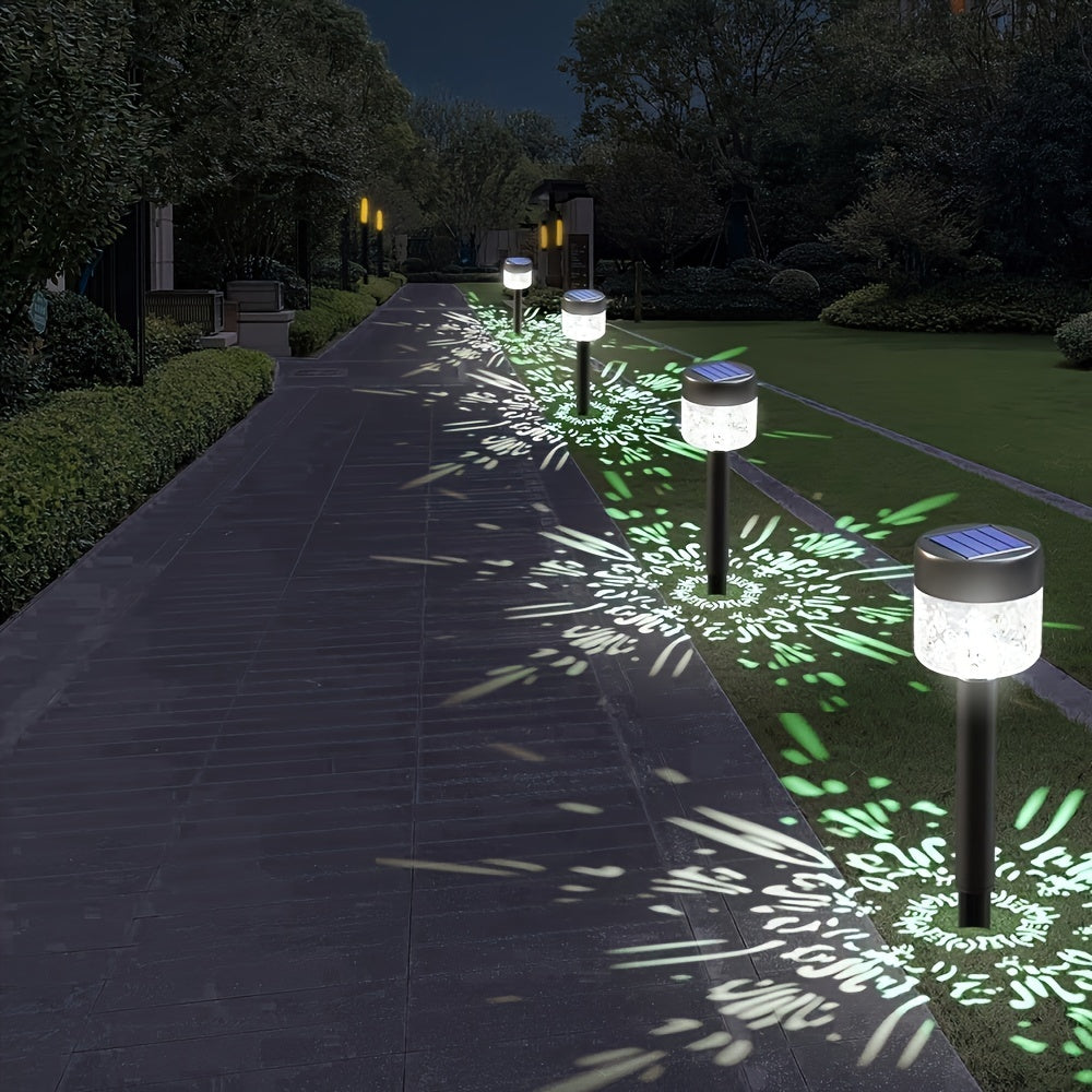 SolarGarden - Iluminación Solar de Jardín de 4 Piezas, Eficiente en Energía y Fácil de Instalar