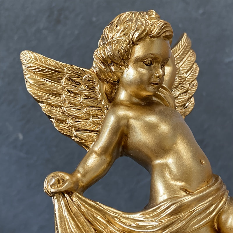 AngelDecor - Vintage Hars Engel Wanddecoratie