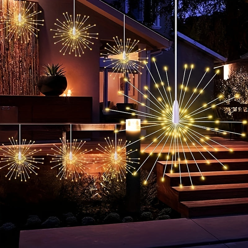 SolarGlow - Solar Energy LED Garden Lighting with 90 Warm White LEDs