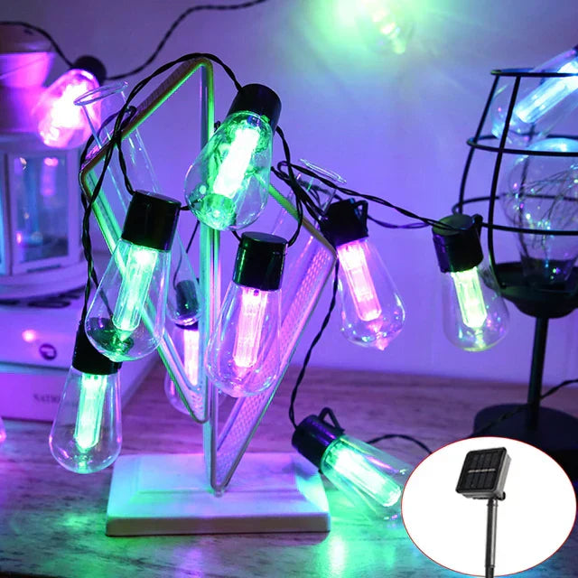 LumiFest - Weatherproof Solar LED Light Strips for Outdoors – Durable & Energy-Efficient Garden Lighting