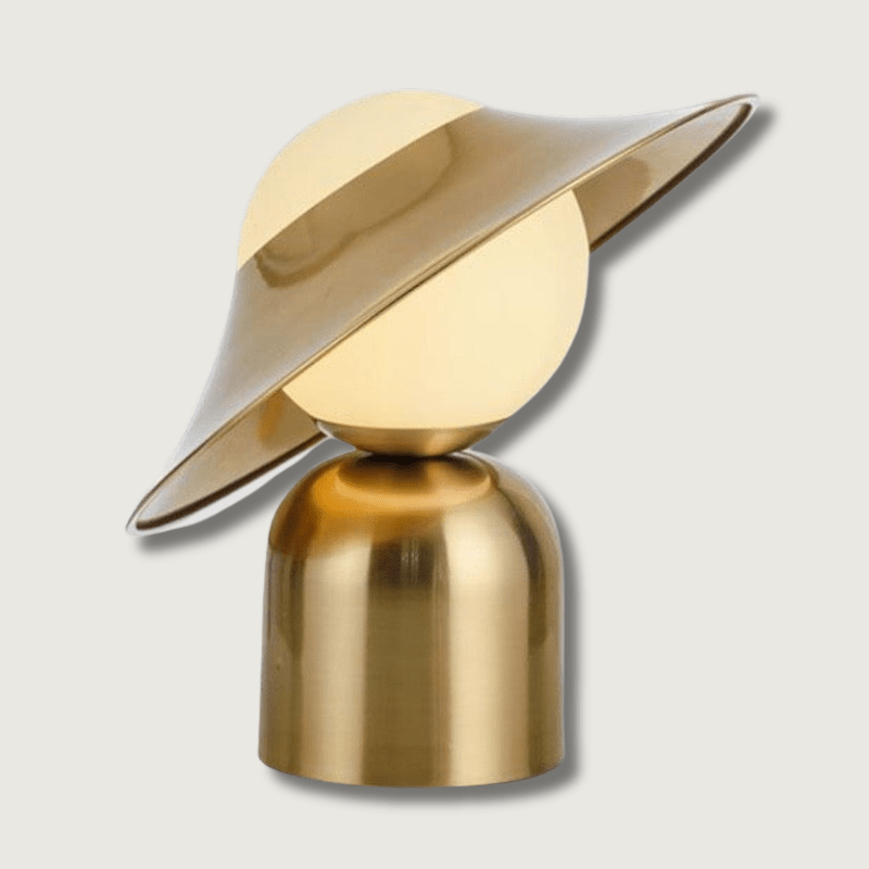 LuxeLume - Gouden Tafellamp met LED Verlichting