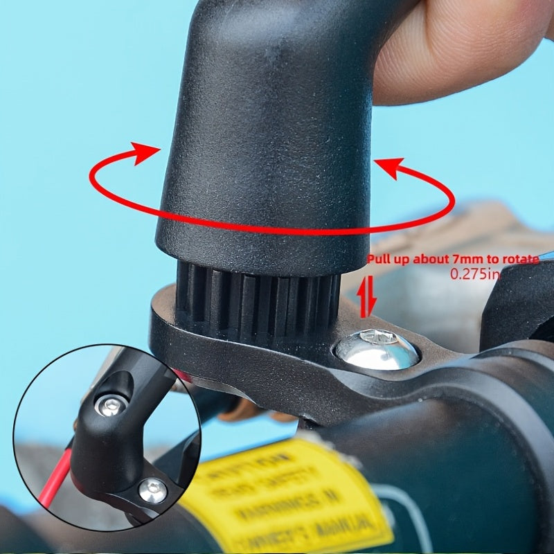 1 Espejo Retrovisor para Bicicleta - Universal, Espejo Ajustable 360 Grados