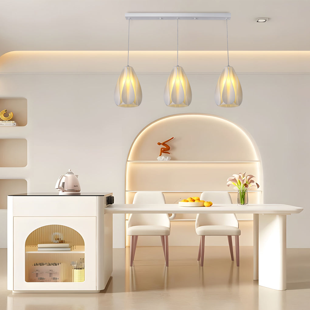 GeoGlow - Modern Geometric Pendant Lamp for Living Room and Kitchen