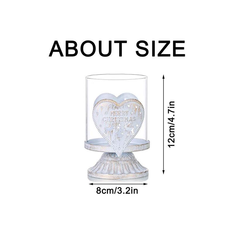 4-Delige Vintage Antieke Pilaar Kandelaar Set