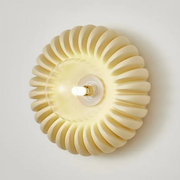 ResinGlow – Lámpara de pared moderna de resina para iluminación elegante