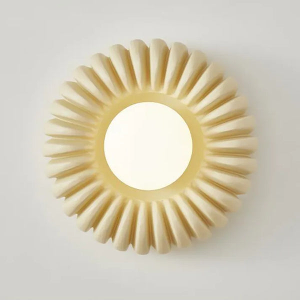ResinGlow – Lámpara de pared moderna de resina para iluminación elegante