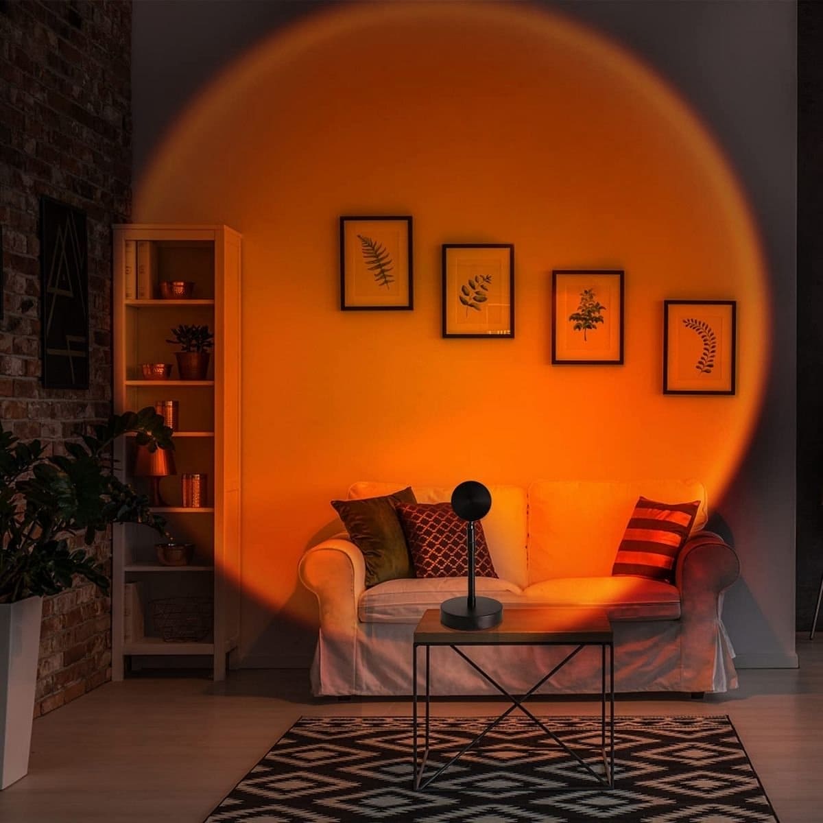 GloedGlimpse - Crea un Ambiente Encantador con la Lámpara de Mesa LED Atardecer de GloedGlimpse
