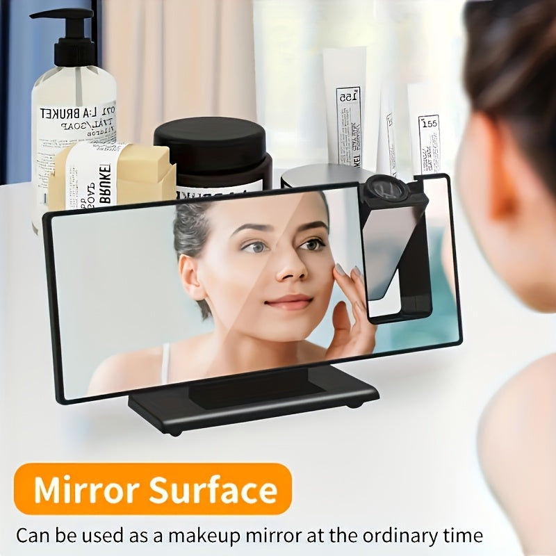 TimeView - Projectie Wekker met Spiegel en LED Scherm