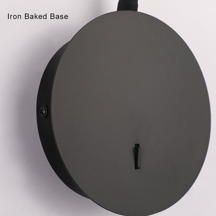 FlexiGlow - Adjustable LED Wall Lamp with 360-Degree Light