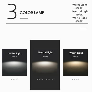 Scandinavian Style Round LED Semi-Recessed Ceiling Lamp