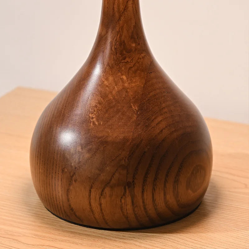 MushroomLuxe – Lámpara de mesa vintage de cobre con diseño de vidrio