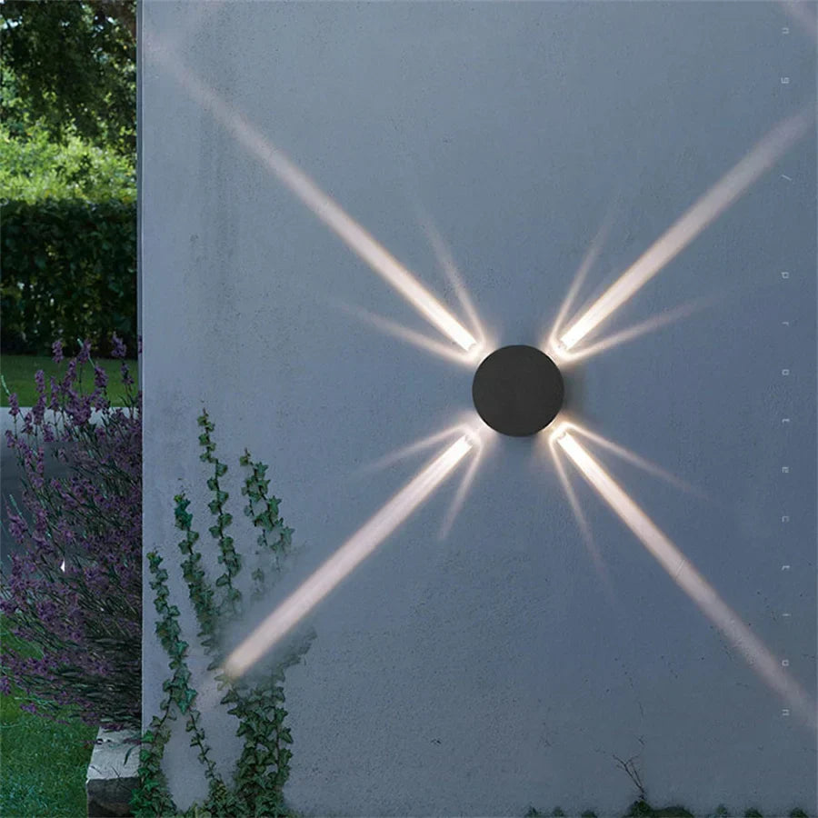 LumiWall – Lampada da parete LED resistente alle intemperie per esterni – Illuminazione efficiente ed elegante