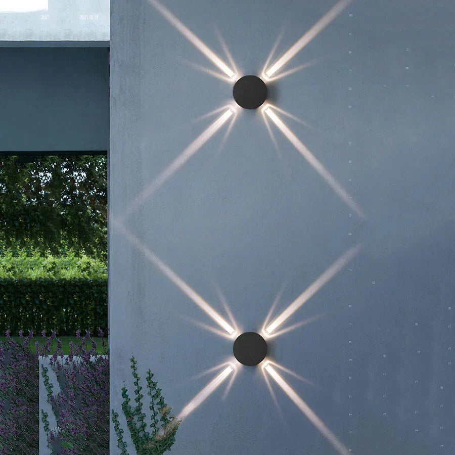 LumiWall – Lampada da parete LED resistente alle intemperie per esterni – Illuminazione efficiente ed elegante