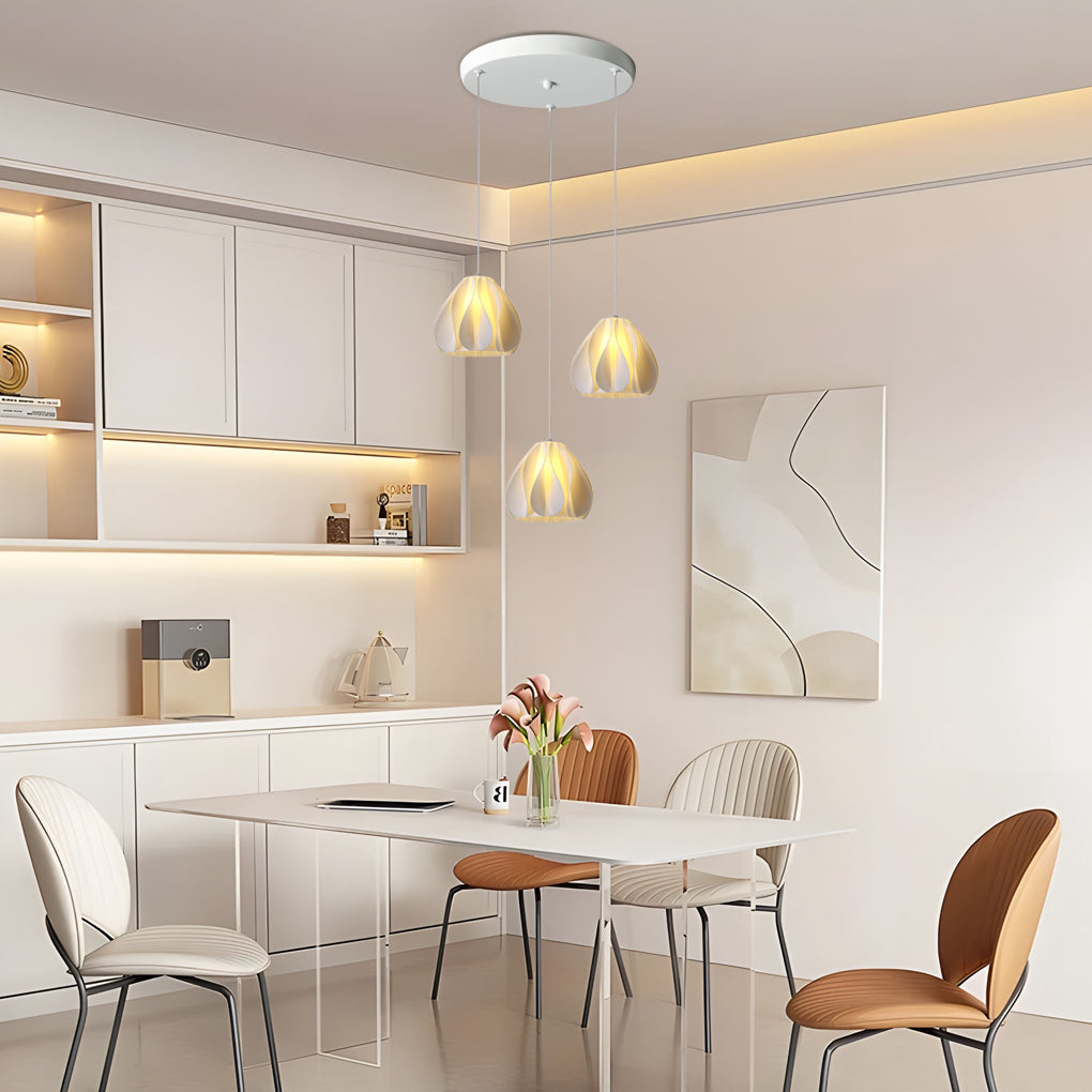 GeoGlow - Modern Geometric Pendant Lamp for Living Room and Kitchen