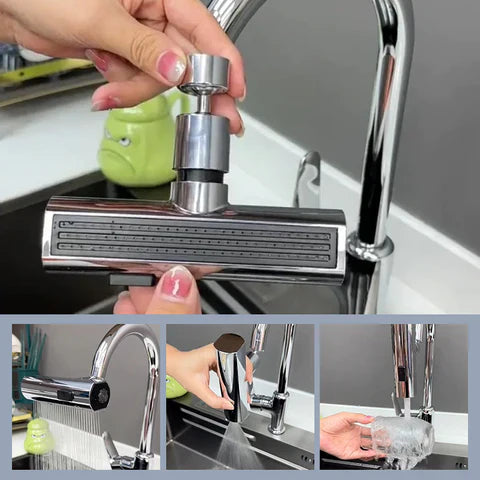 Rubinetto a Cascata | Elegante Rubinetto Ergonomico 3-in-1