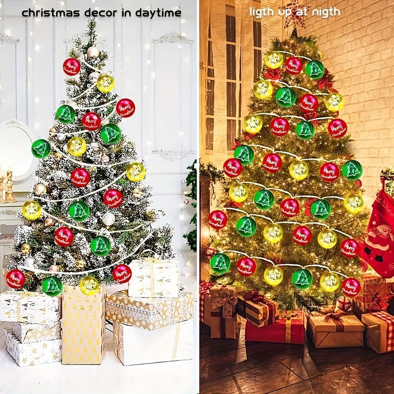 DecoGlow - Art Deco LED Lichtsnoer Sneeuwglobe