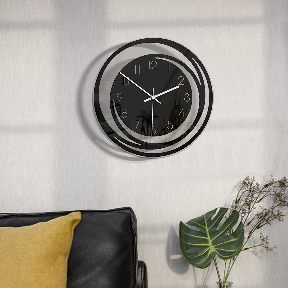 Analog Wall Decoration, Silent Clock for Home