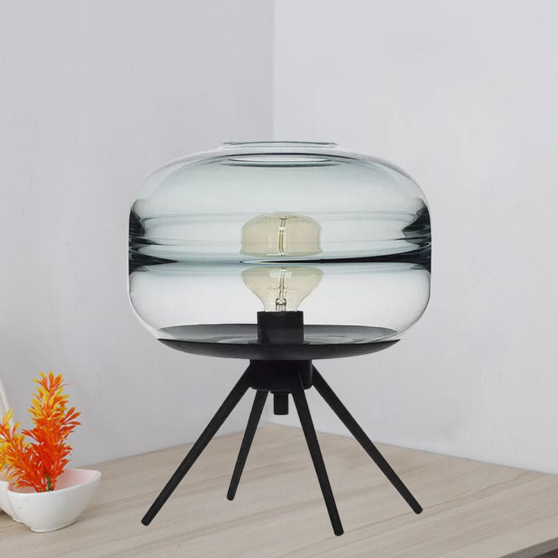 GlassLuxe – Lámpara de mesa moderna de cuatro patas con diseño elegante