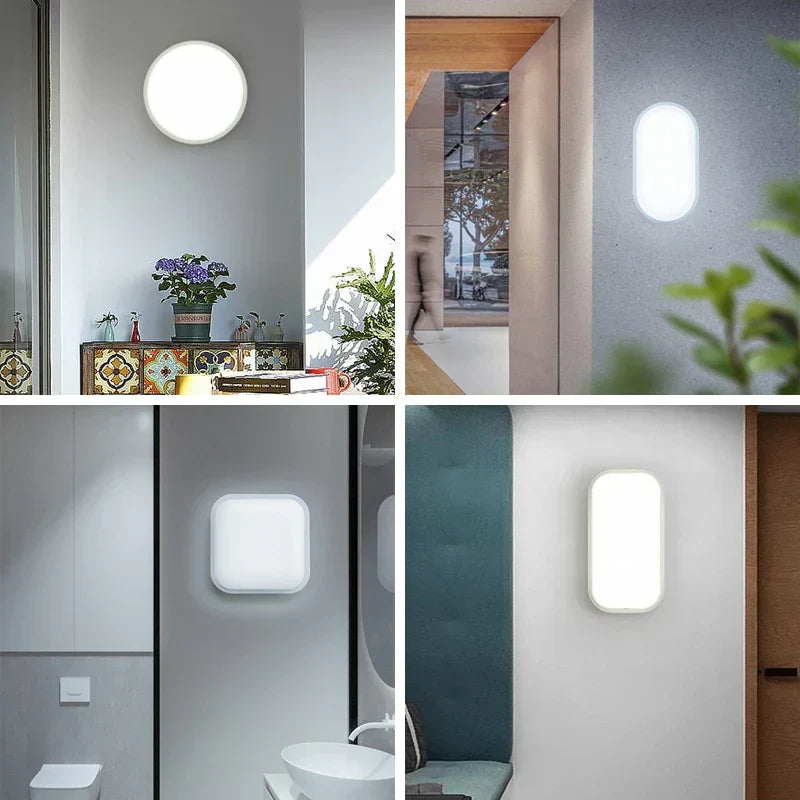 LumiShield - Waterproof LED Wall Lamp for Bathroom & Outdoor Use