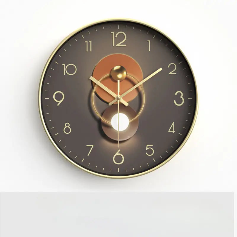 CreativeCharm - Stylish Wall Clock for Living Room and Bedroom