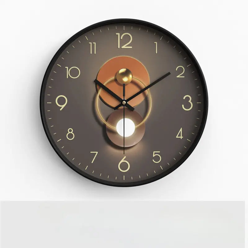 CreativeCharm - Stylish Wall Clock for Living Room and Bedroom