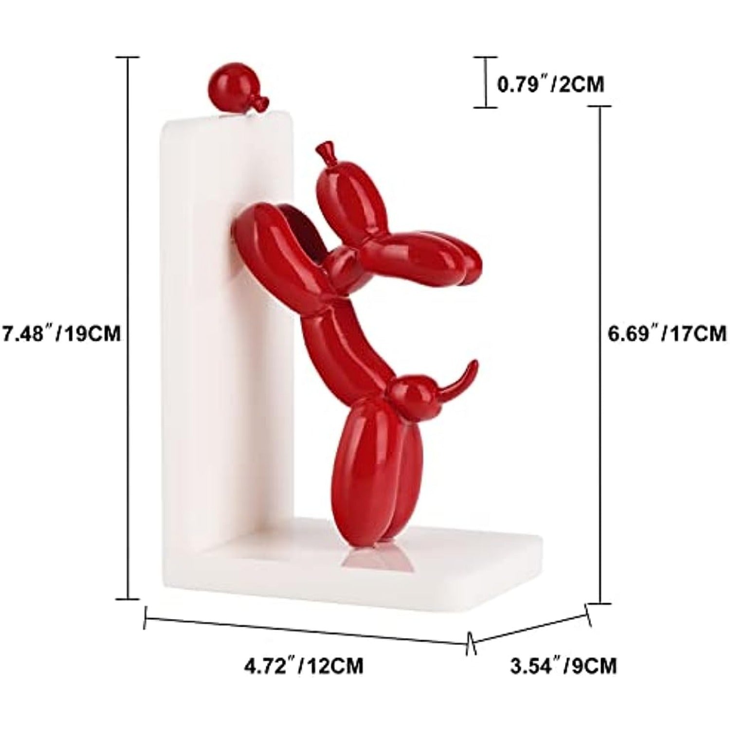 BalloonDog - Boekensteunen in de Vorm van Honden - Moderne Decoratie voor Huis en Kantoor