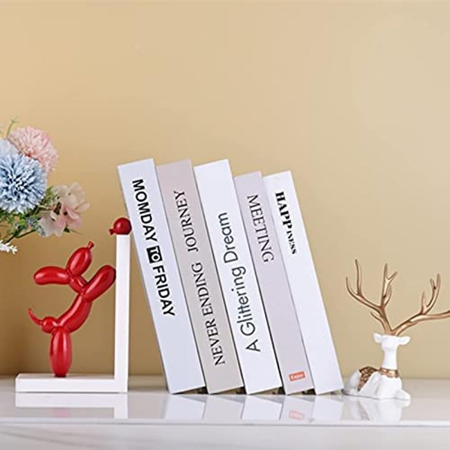 BalloonDog - Boekensteunen in de Vorm van Honden - Moderne Decoratie voor Huis en Kantoor