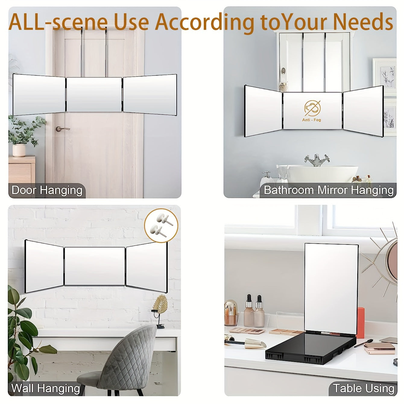 Auto Spiegel - Convex Binnen Spiegels, Verstelbare Achteruitkijk Accessoires met Breed Zicht