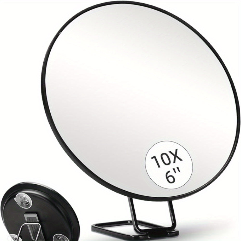 Espejo de maquillaje con aumento 10/20/30X con soporte de 360° y ventosas