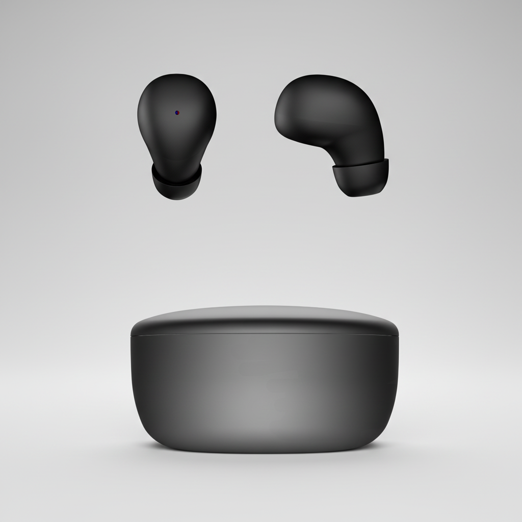 Oordopjes Draadloos Mini Design Touchbediening Oplaadcase