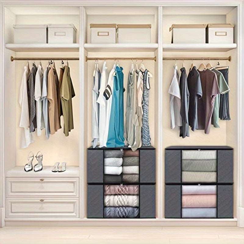 Scatole Pieghevoli per Conservazione - 3/6 Pezzi Grande Capacità