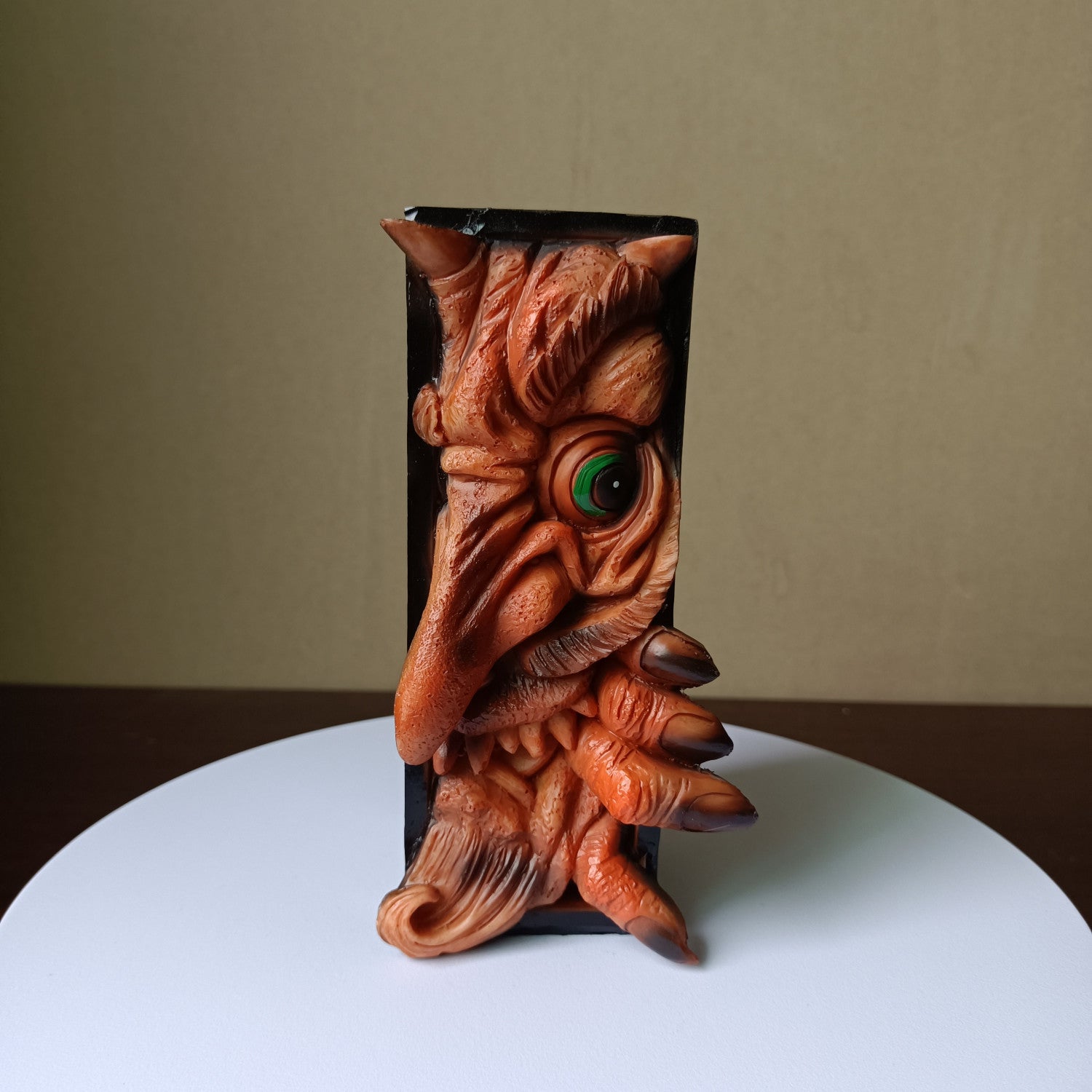 MonsterBookend - Fermalibri Mostro Horror 3D per Decorazione Casa