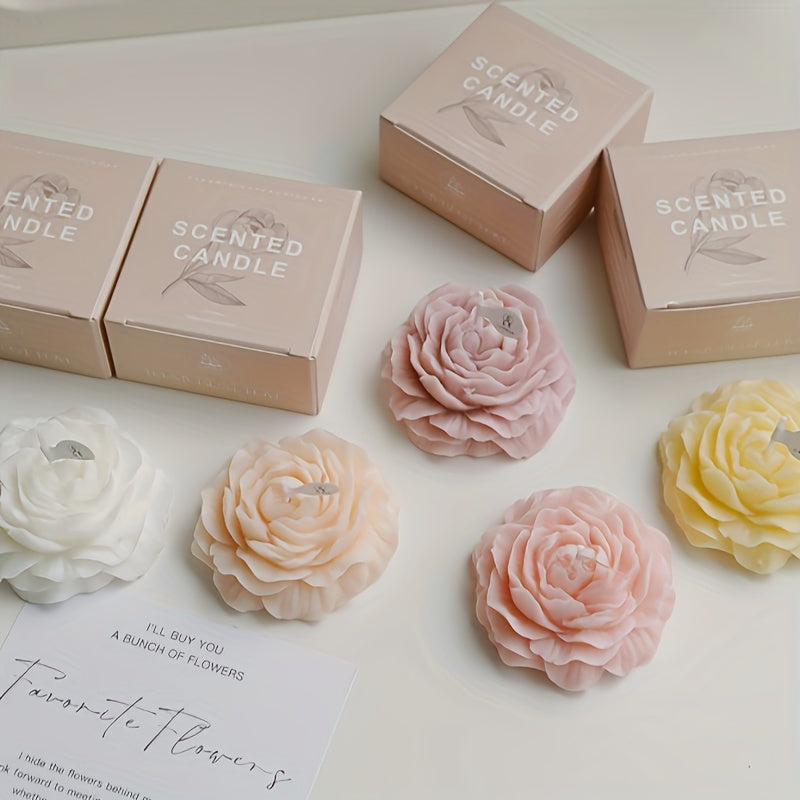 Candele in Cera di Soia per Aromaterapia - Bruciatura Prolungata - Regalo Perfetto per San Valentino e la Festa della Mamma