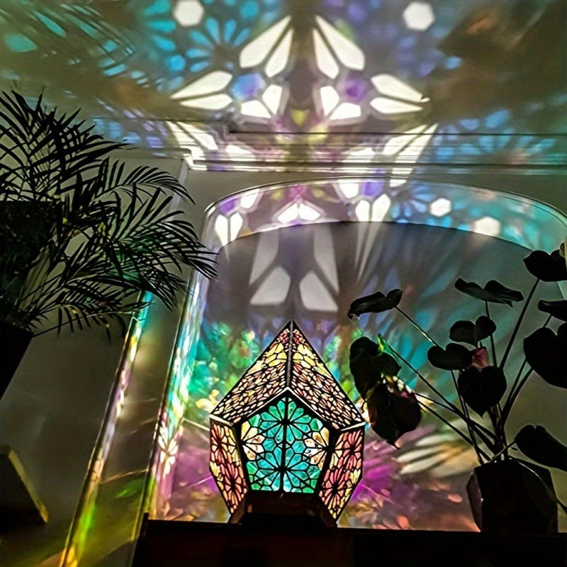 StarGlow - USB Boheemse Sterrenhemel Nachtlamp 3D Projector