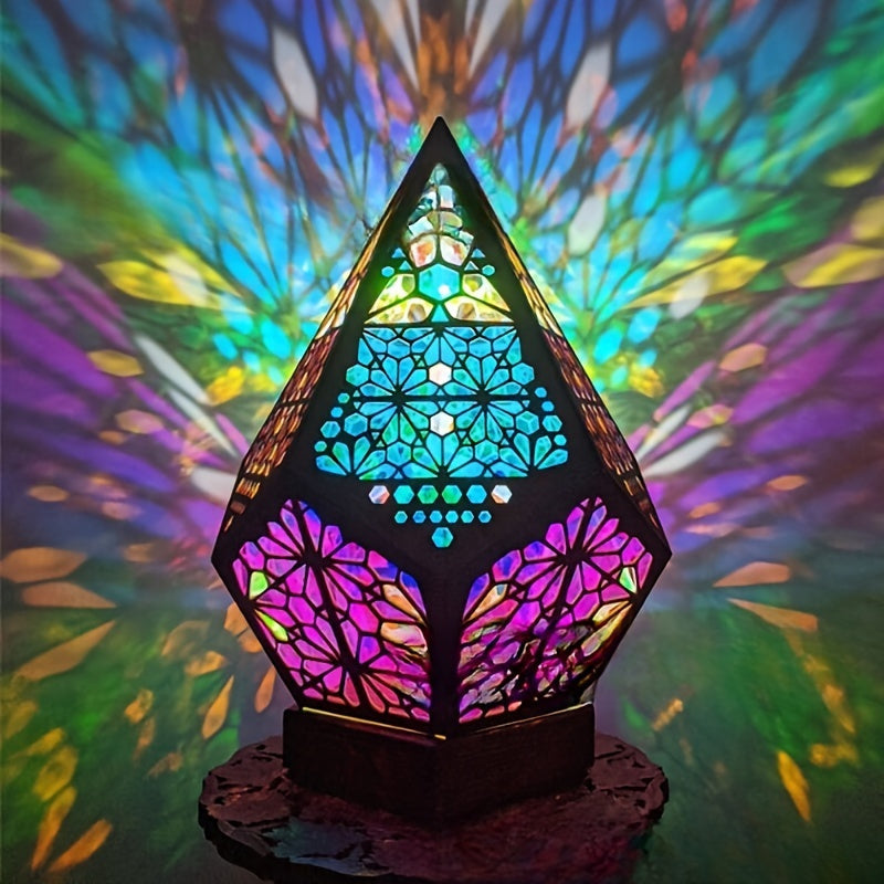 StarGlow - USB Boheemse Sterrenhemel Nachtlamp 3D Projector