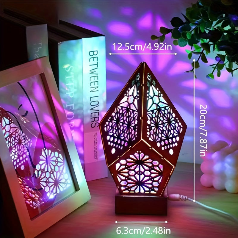 StarGlow - USB Boheemse Sterrenhemel Nachtlamp 3D Projector