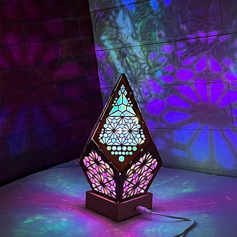 StarGlow - USB Boheemse Sterrenhemel Nachtlamp 3D Projector