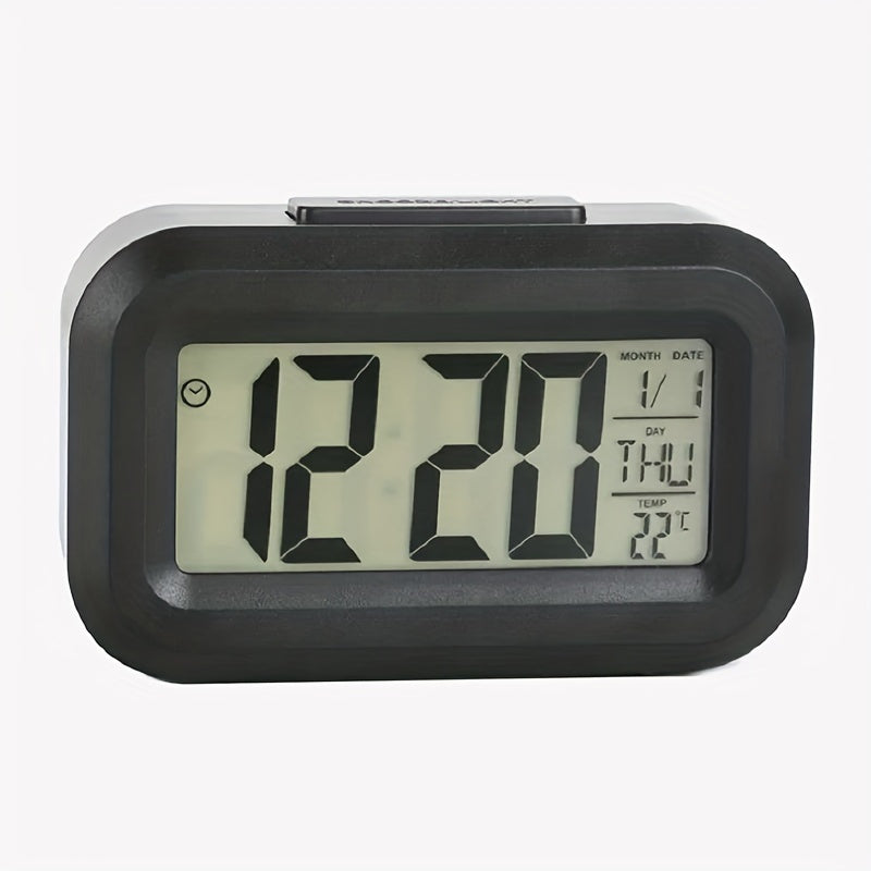 SilentTime - Reloj despertador LED silencioso con visualización de fecha y temperatura