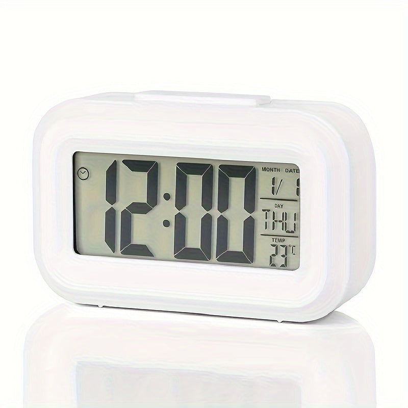 SilentTime - Reloj despertador LED silencioso con visualización de fecha y temperatura